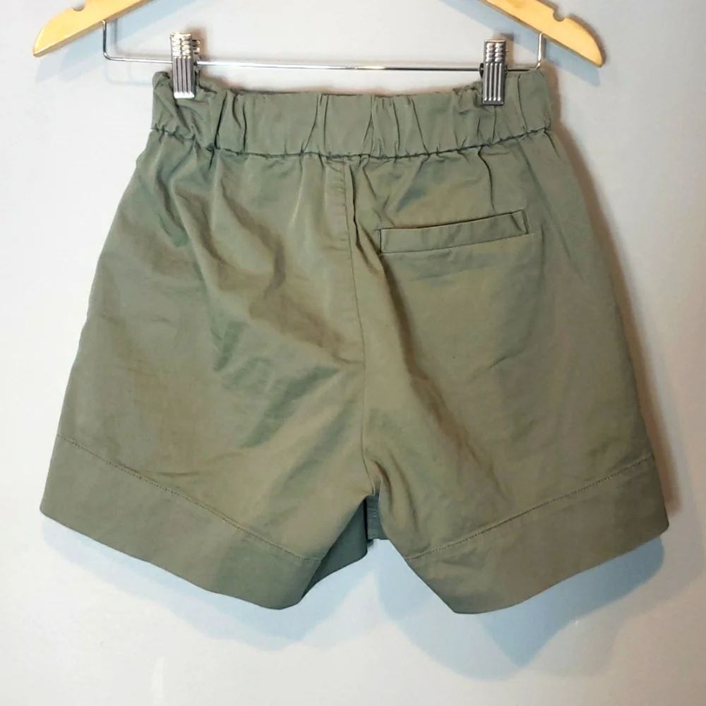 Everlane Easy Short Organic Cotton Size 0 Green